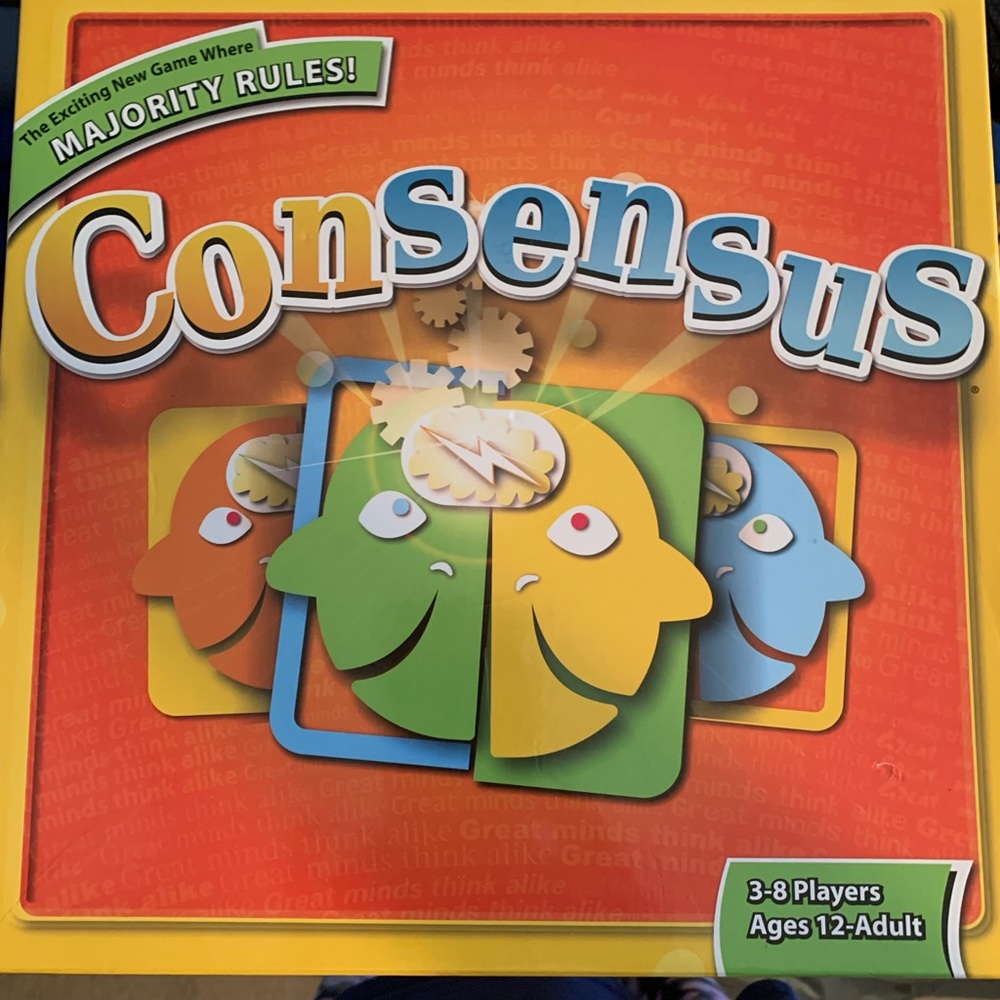 Consensus board game, opened never used